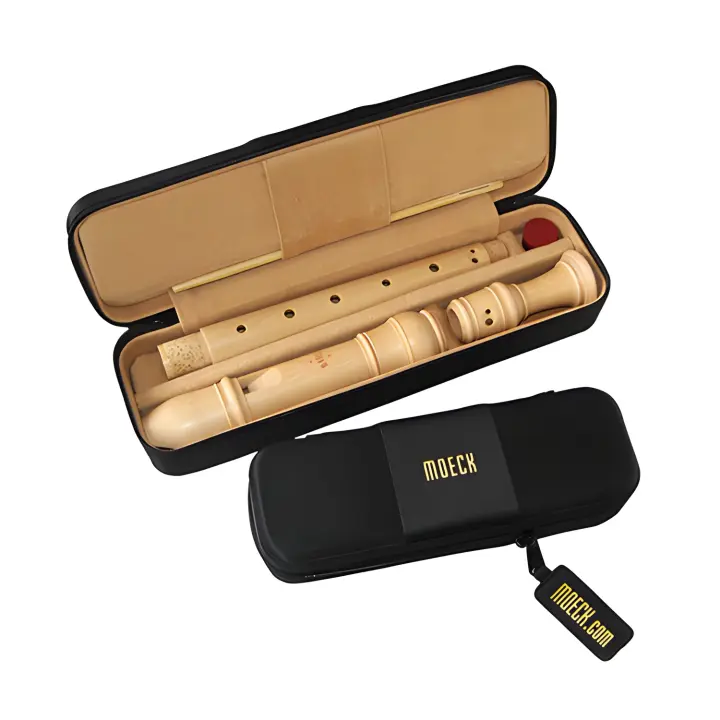 FLAUTA DULCE TENOR-Moeck (4400) (Rottenburgh Arce) (Barroca) (3 Piezas) - 1
