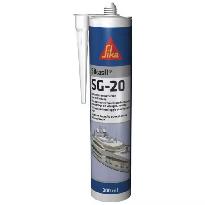 Sika Sellador Sg20 Silicona 300ml Transparente - 1