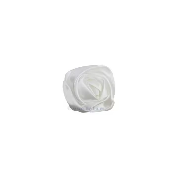 MYBA                                ROSA TELA SATÉN BLANCO 41x47 MM 1 UNIDAD - 1