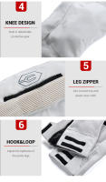 Chaqueta Y Pantalones De Motocicleta 2024 Transpirable De Malla Para Verano Con Reflejos Nocturnos Ropa Protectora De Ciclismo Al Aire Libre - details 11