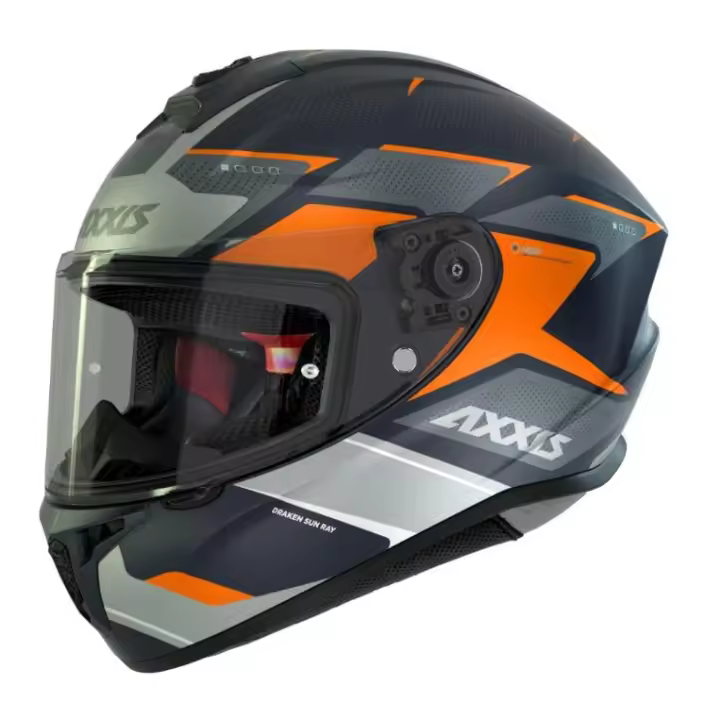 Casco Moto Casco Axxis  Draken S Sunray   Ce U - 1