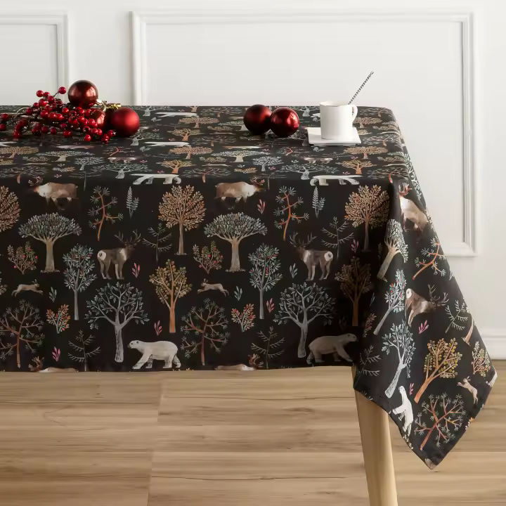 MINT DECO - Mantel Antimanchas 100% Algodón Artic - 1