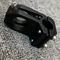 Aluminio Negro Aluminio Aleación Manillar 25.4mm/22.2mm Longitud 60mm Accesorios Bicicleta Manillar Exterior Partes 1 Pcs 200g - details 17