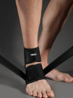 1 Pc Mordaza De Tornillo De Neopreno Ajustable Para El Tornillo Color Negro Soporte De Rodilla Para Deportes Y Actividades Físicas - details 3