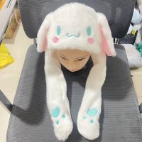 Gorro De Saltar Con Orejas De Sanrio Kuromi Y Hello Kitty LED Plush Divertido Para Adultos Y Niños Regalo De Fiesta De Navidad Decoración - details 2