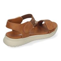 PuntoSalao Sandalias planas comidas cierre velcro para mujer elegante color camel FZ23-26 Las Sandalias planas cómodas cierre velcro mujer eleganteson la definición de moda accesible, combinando estilo, comodidad y un precio asequible - details 2