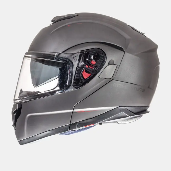 Casco Moto Casco Mt Atom Sv Solid   Ce U - 1