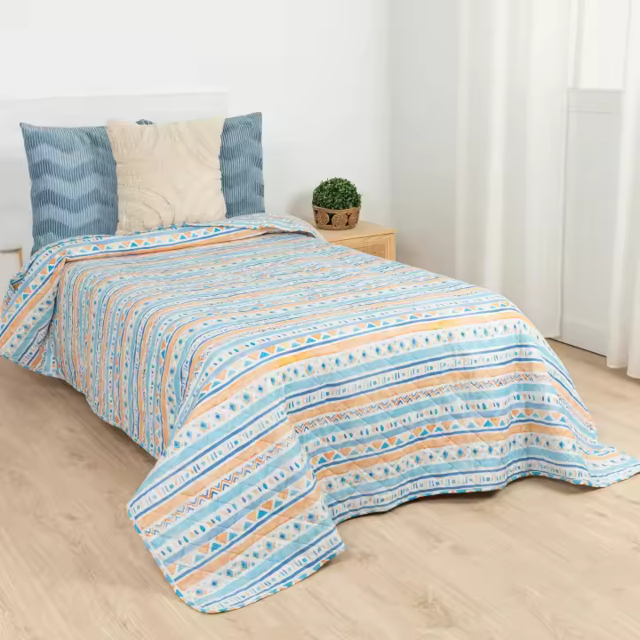 Tramas+ Colcha Infantil Divertida y Colorida - Diseño Atractivo para Niños - 1