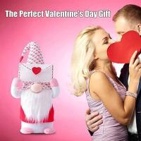 Gnomos De Encaje Para Día De San Valentín Decoraciones De Elfos De Terciopelo Mr Y Mrs Decoración Nórdica Hecha a Mano Para El Hogar - details 13