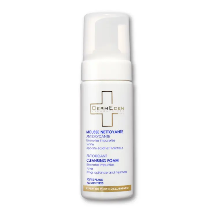 Laboratoires Dermeden - Espuma Limpiadora Facial Antioxidante para Piel Sensible - 1