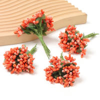 1/3/5Pcs Estambres De Flores Artificiales 8CM Para Decoración De Casamiento Fiesta Hogar Regalo De Navidad Accesorios De Ornamento - details 11
