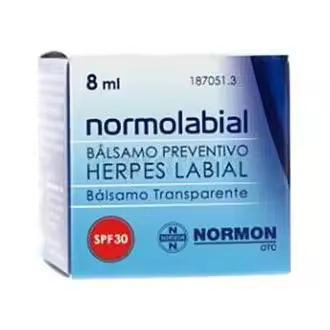 Normolabial Bálsamo Preventivo Herpes Labial, 8 Ml - 1