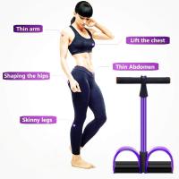 Entrenador abdominal, equipo de entrenamiento de abdominales, expansor de cuerpo completo para el hogar, 6 tubos, cuerda elástica de tracción multifunción - details 2