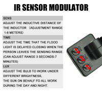 Lámpara De Inundación LED IP65 Impermeable Con Sensor De Movimiento 220V 50W 30W 10W Luz Exterior Spot Moderna En Aluminio - details 7