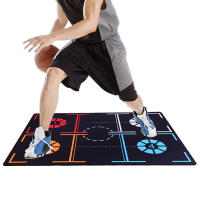 Alfombra De Entrenamiento De Baloncesto Antideslizante Y Silenciosa Para Niños Y Adolescentes Material Grueso Para Control De Bola Y Ejercicios De Dribling Interior - details 1