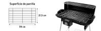 Orbegozo BCT 3950 - Barbacoa eléctrica, doble formato sobremesa o pie, regulador de temperatura, 2200 W de potencia - details 6