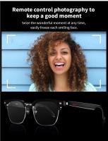 2024 Cámara inteligente música gafas de sol auriculares inalámbricos Bluetooth auriculares HIFI sonido auriculares conducción gafas manos libres llamada - details 3