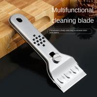 Juego De Cuchillas Multifuncional Para Limpieza De Vidrio Escáner De Pared Suelo Azulejos Cocina Estufa Herramienta Doméstica De Plástico Para Eliminar Manchas Y Suciedad - details 2