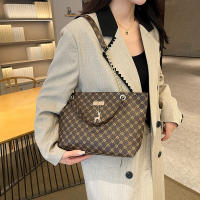 Bolso De Hombro Para Mujer Gran Capacidad Otoño Invierno 2024 Bolso De Mano Con Tassel Cierre De Cremallera Material PU Y Poliéster - details 1