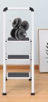 Escalera Plegable Portátil de 3 Escalones de Acero 150kg | Cocinas y Casa Doméstica - details 3