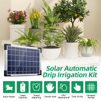Sistema De Riego Por Drip Solar Autoabastecido Con Batería Integrada De 2200mAh IP65 Impermeable Kit De Riego DIY Para Jardín - details 2