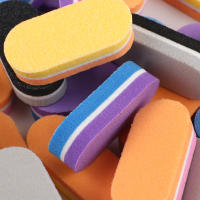 Lote De 50 Mini Esponja De Uñas De Color 100/180 Buffer De Uñas Doble Cara Eliminador De Cutículas Manicura Y Pedicura - details 7