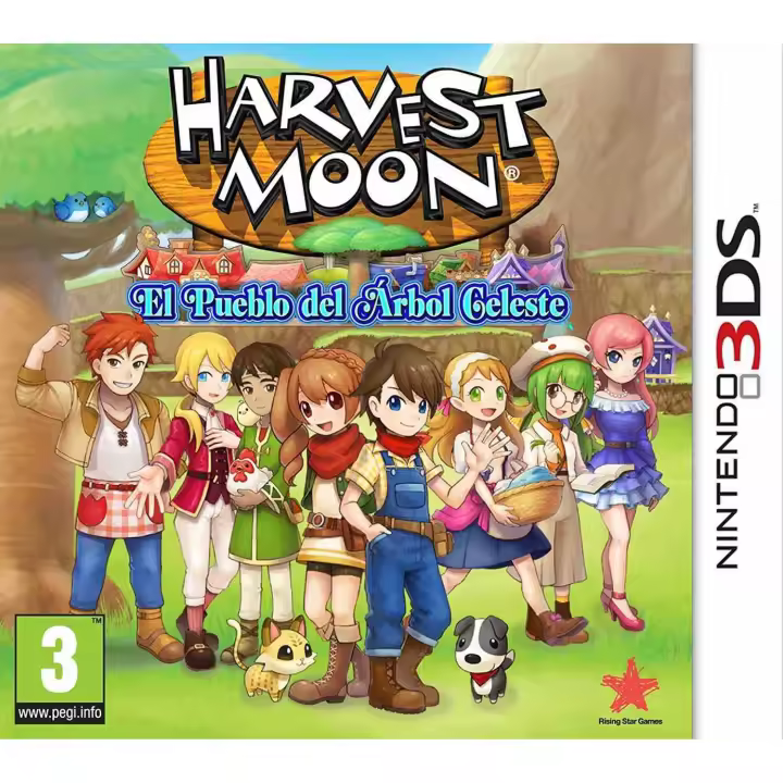 Harvest Moon El Pueblo Del Arbol Celeste - 3DS - Nuevo Precintado - PAL España - 1