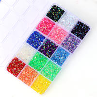 15000pcs De 3mm AB Jelly Rhinestones Resina Lentejuelas Colores Glitter Charms Accesorios Para Decoración De Uñas 3D DIY Strass - details 10