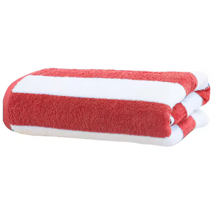 Aicasa - Toallas de Playa 100% Algodón Reprocesado - Resistentes y Suaves - Varias Opciones de Color - Ideal para Piscina y Playa - 100 Cm X 180 Cm - 1