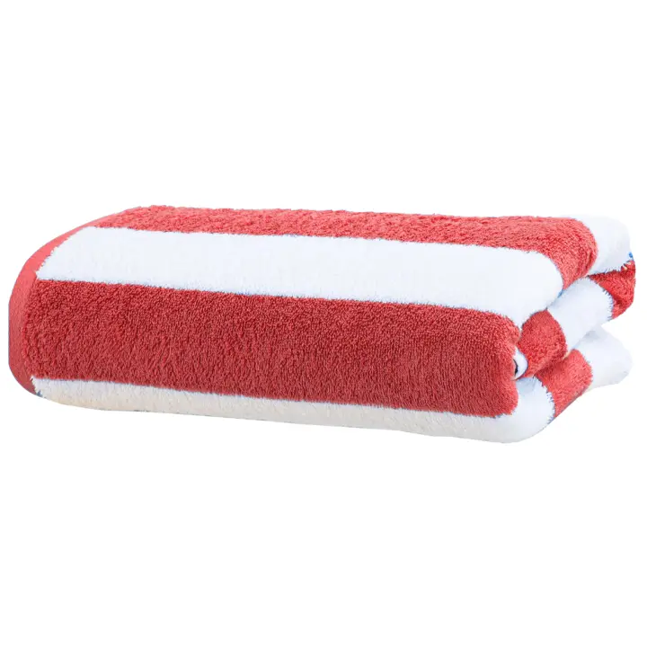 Aicasa - Toallas de Playa 100% Algodón Reprocesado - Resistentes y Suaves - Varias Opciones de Color - Ideal para Piscina y Playa - 100 Cm X 180 Cm - 1