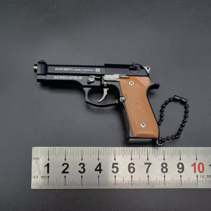 Llavero De Metal Beretta 92F Modelo De Sobrevivencia Jedi Adorno De Escritorio Para Niños Y Adultos Regalo De Cumpleaños - 1