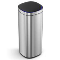 Cubo de Basura Automático de 50L con Sensor de Movimiento - Eliminación de Olores con Ozono, Indicador Luminoso Multicolor, Tapa de Acero Inoxidable - details 14