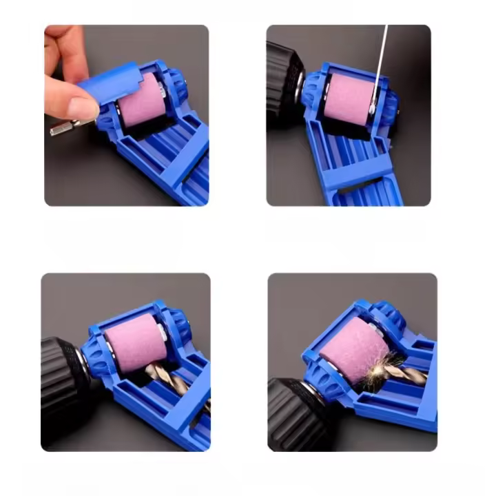 Juego De Herramientas De Molienda Eléctrica Para Taladro Manual Transformador De Piedra De Molienda Y Taladro Portátil Para Hierro Común - 1