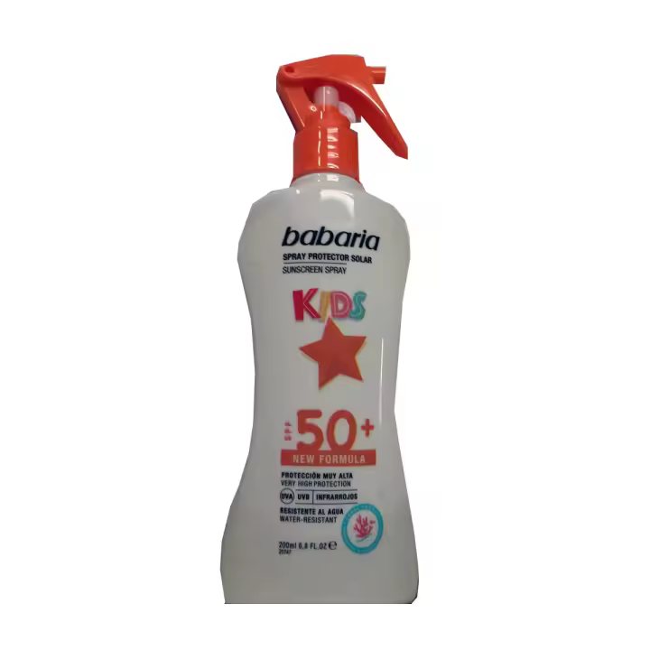 BABARIA KIDS SPRAY SPF50+ 200ML VAPORIZADOR - 1