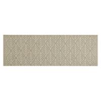 vidaXL Alfombra de cocina lavable terciopelo hojas 60x180 cm - details 1