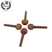M MBAT 4Pcs Tuners De Violín Jujube Madera Para Instrumentos De Cuerda Accesorios De Violín Partes De Repuesto 4/4 Fiddle - details 2