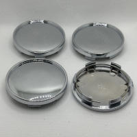 Juego De 4 Cubiertas De Eje Para Coche 62mm Negro Y Plateado ABS Protección Contra Polvo Accesorios De Modificación De Automóviles - details 5