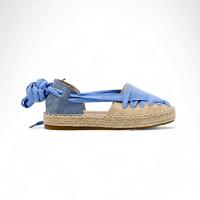 Calzados Soraia Sandalia Mujer Cuña Yute Espardeñas Planas con Lazos Moda Primavera y Verano Cómodas Elegantes Tendencia - details 3