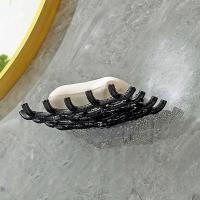 Soporte Para Jabón De Pared Sin Perforar Alto Rendimiento Para Baños Modernos Estante De Drenaje De Plástico De 15 * 9 Cm - details 2
