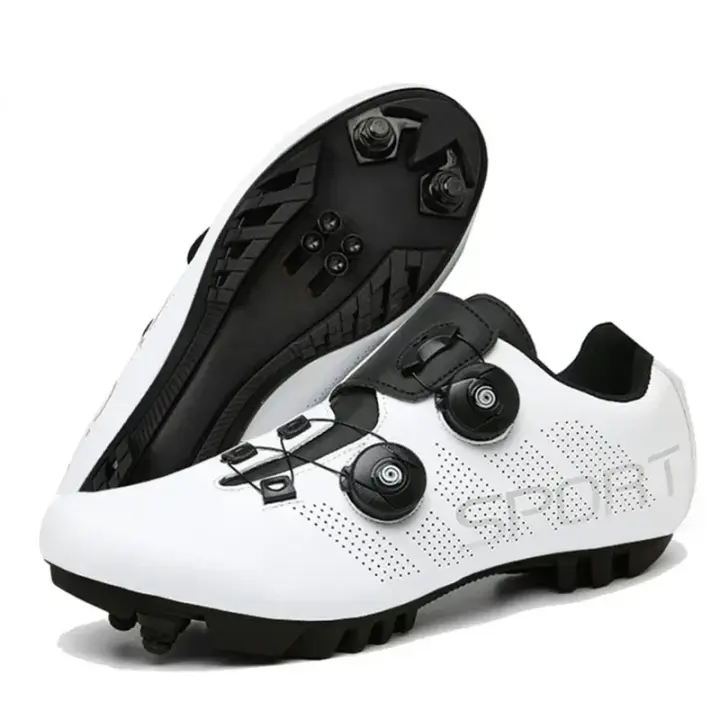 Zapatillas De Ciclismo Unisex MTB Con Cleat Para Hombre Y Mujer Zapatillas De Bicicleta De Montaña Planas Para Carreras Y Bicis De Carretera Spd Zapatillas Mtb - 1