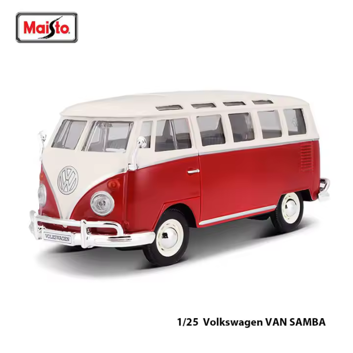 Modelo De Coche De Aleación Simulación Volkswagen ID.Buzz 1:24 Maisto Regalo De Cumpleaños Para Colección Decorativa Y Manualidades - 1