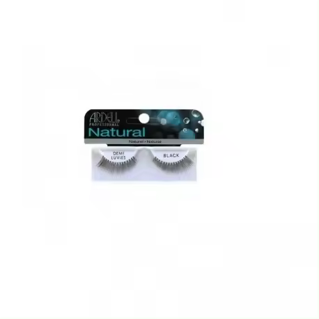ARDELL PESTAÑAS NATURALES DEMI LUVIES BLACK CON ADHESIVO - 1