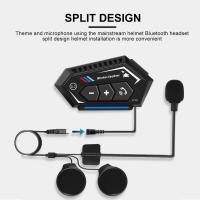 BT22 Auriculares Bluetooth Para Casco De Motocicleta Con Micrófono Suave Y Altavoz Estéreo Handsfree Wireless Para Moto Compatible Con Todos Los Cascos - details 15