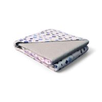Colcha Decorativa de Microfibra Reversible, Ideal para Verano - Atenea Gris - details 3