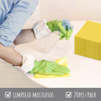 1 Unidades ECONÓMICO BAYETAS (Regalos, no se envían si se compran por separado), Paños Multiuso 40x36cm, Suaves, Absorbentes Y Resistentes A La Rotura. Indicadas Para Hogar, Cocina - details 7