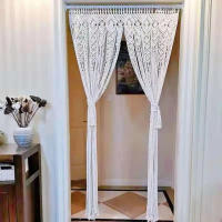 Cortinas De Pared Montadas De Lujo Rural Tejidas Estilo Coreano Para Sala De Estar Y Dormitorio Decoración Hogareña - details 1