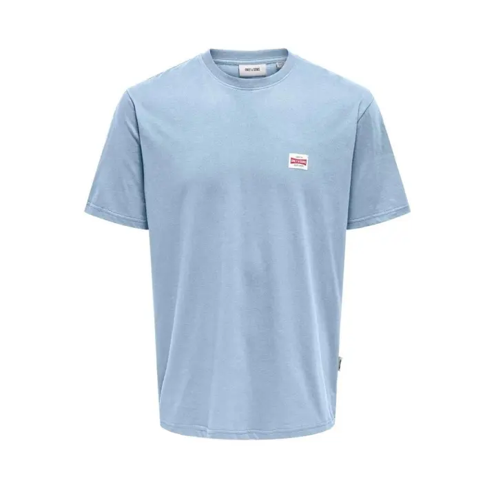 ONLY AND SONS CAMISETA CHICO 22033190-AZUL CLARO - 1