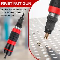 Adaptador De Broca Eléctrico Para Clavos Y Tornillos M3 M4 M5 M6 M8 M10 Kit De Herramientas Para DIY En El Hogar Incluye Broca 3-12mm Y Pistola De Clavado - details 8