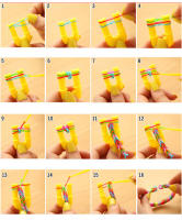 Juego De Manualidades Para Niños Set De Máquina Tejedora De Banda Arco Iris 40 Llaveros Tejidos DIY Juguetes Educativos - details 7