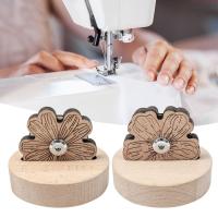 Cortador De Hilo DIY De Madera Sólida Petal Cutter Herramienta De Corte Para Costura Y Tejer Para Mujeres Adultos - details 0